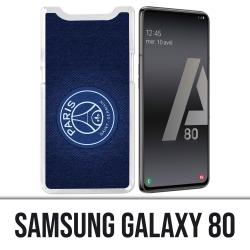 Funda Samsung Galaxy A80 - Psg Fondo azul minimalista