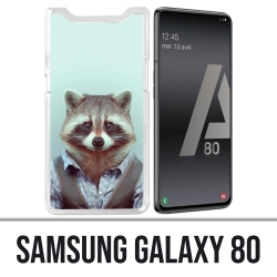 Samsung Galaxy A80 Hülle - Waschbär Kostüm