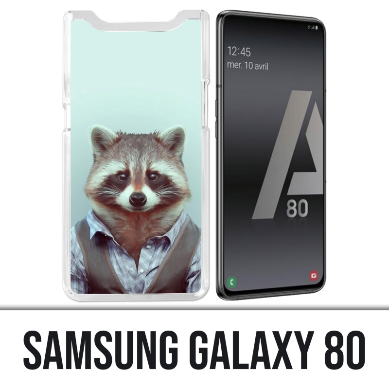 Custodia Samsung Galaxy A80 - Raccoon Costume