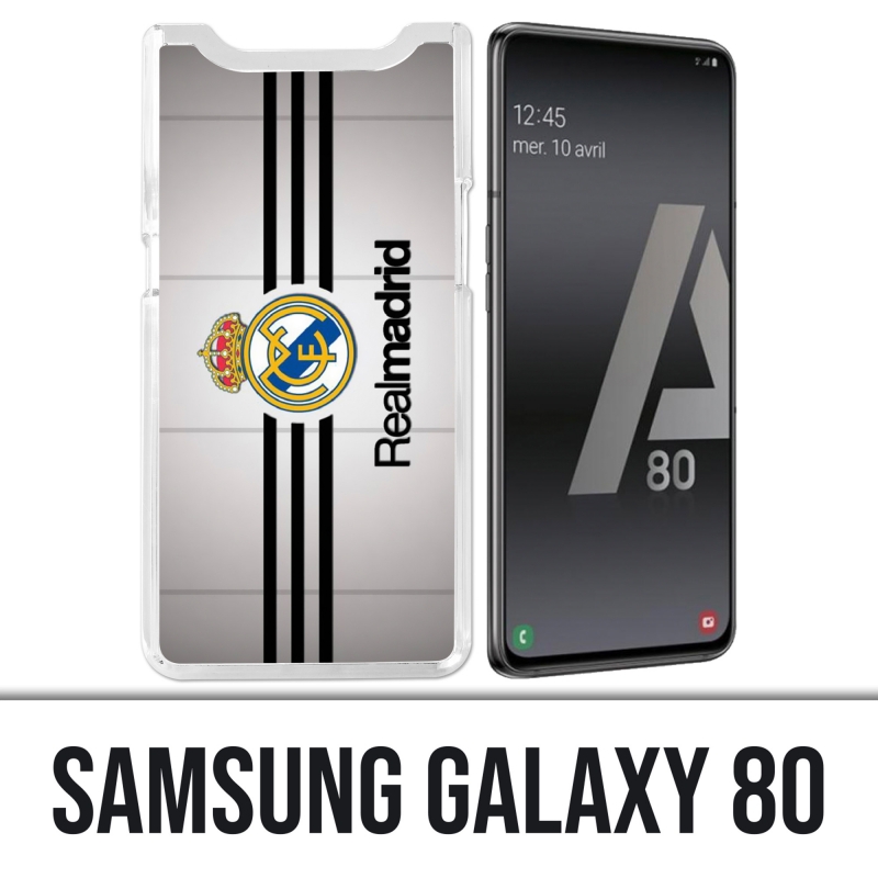 Custodia Samsung Galaxy A80: cinturini Real Madrid