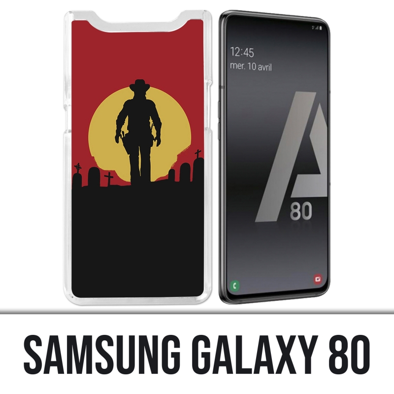 Coque Samsung Galaxy A80 - Red Dead Redemption Sun