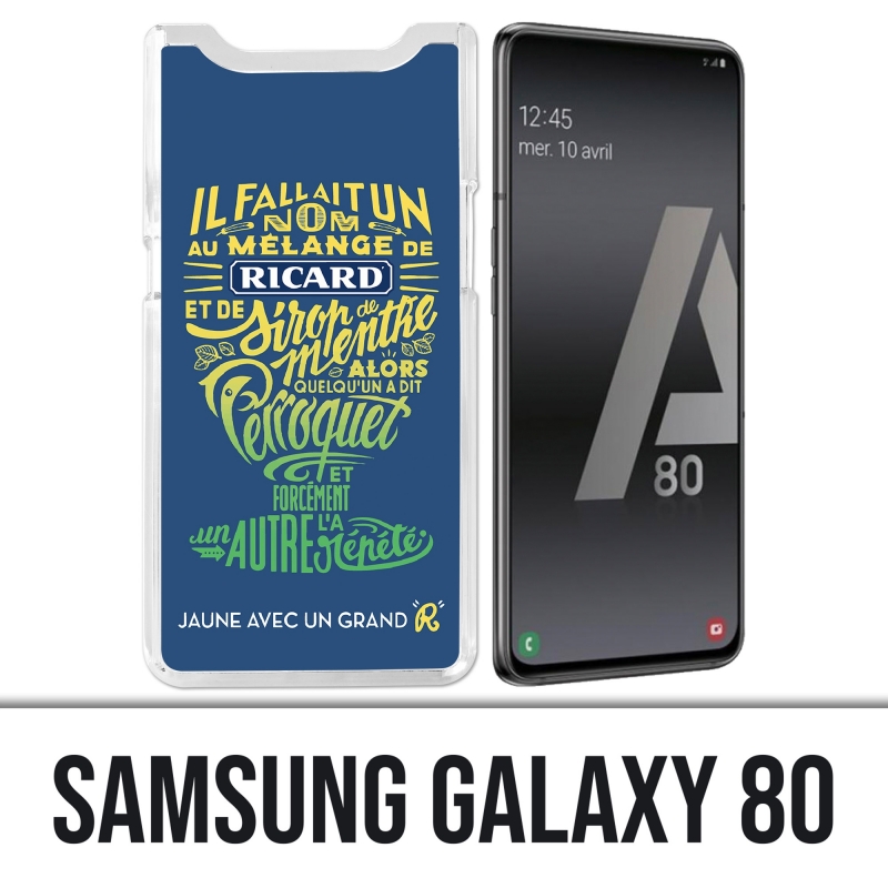 Coque Samsung Galaxy A80 - Ricard Perroquet