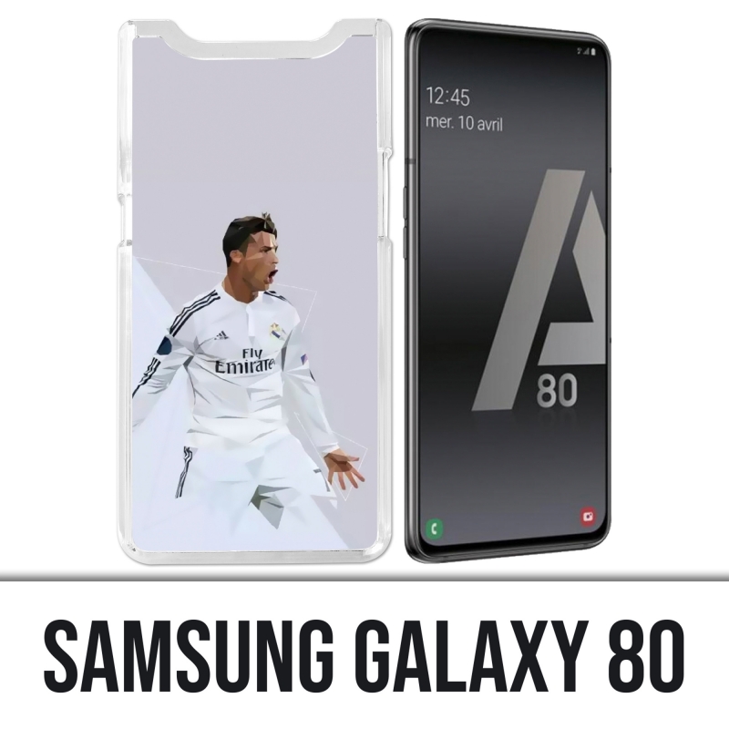 Samsung Galaxy A80 case - Ronaldo Lowpoly