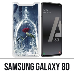 Coque Samsung Galaxy A80 - Rose Belle Et La Bete