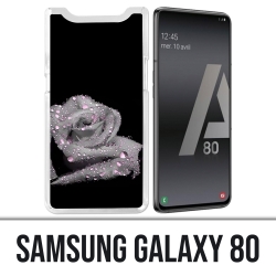 Custodia Samsung Galaxy A80 - Gocce rosa