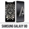 Coque Samsung Galaxy A80 - Skull Head Plumes