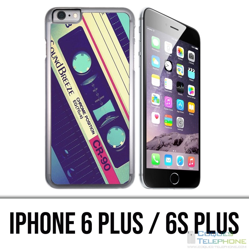 Custodia per iPhone 6 Plus / 6S Plus - Cassetta audio Sound Breeze