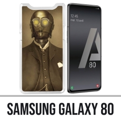 Coque Samsung Galaxy A80 - Star Wars Vintage C3Po