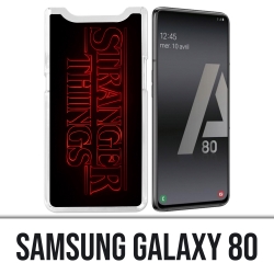 Coque Samsung Galaxy A80 - Stranger Things Logo