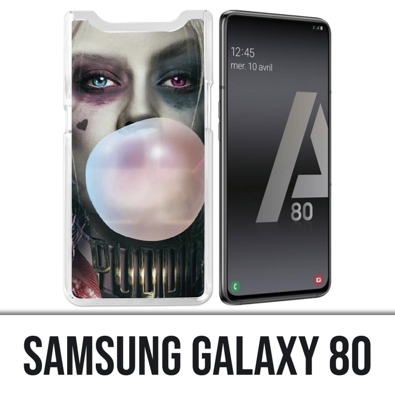 Samsung Galaxy A80 Case - Selbstmordkommando Harley Quinn Bubble Gum