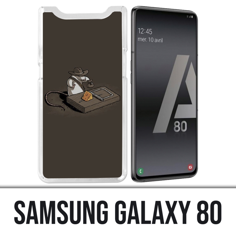 Coque Samsung Galaxy A80 - Tapette Souris Indiana Jones