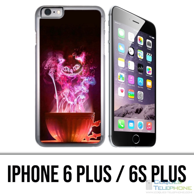 IPhone 6 Plus / 6S Plus Hülle - Katzenbecher Alice im Wunderland