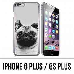 Custodia per iPhone 6 Plus / 6S Plus - Dog Pug Ears