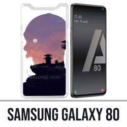 Coque Samsung Galaxy A80 - Walking Dead Ombre Zombies