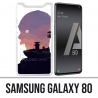 Samsung Galaxy A80 Case - Walking Dead Ombre Zombies