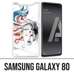Coque Samsung Galaxy A80 - Wonder Woman Art