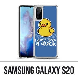 Samsung Galaxy S20 case - I Dont Give A Duck
