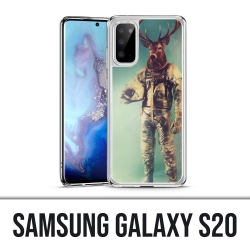 Coque Samsung Galaxy S20 - Animal Astronaute Cerf