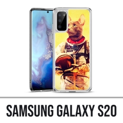 Coque Samsung Galaxy S20 - Animal Astronaute Chat
