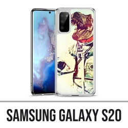 Coque Samsung Galaxy S20 - Animal Astronaute Dinosaure