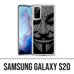 Custodia Samsung Galaxy S20 - Anonimo