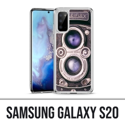 Samsung Galaxy S20 Hülle - Vintage Kamera