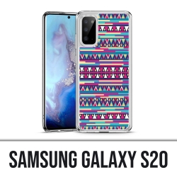 Samsung Galaxy S20 case - Pink Azteque