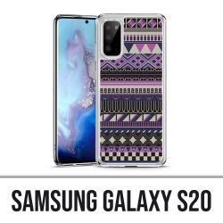 Coque Samsung Galaxy S20 - Azteque Violet