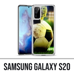 Coque Samsung Galaxy S20 - Ballon Football Pied
