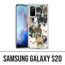 Coque Samsung Galaxy S20 - Bouledogues