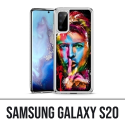 Coque Samsung Galaxy S20 - Bowie Multicolore