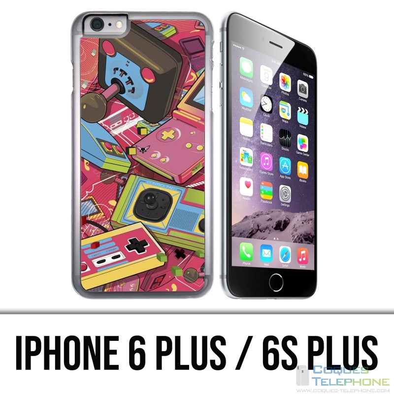 IPhone 6 Plus / 6S Plus Case - Vintage Retro Consoles