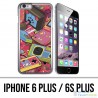 Custodia per iPhone 6 Plus / 6S Plus - Console retrò vintage