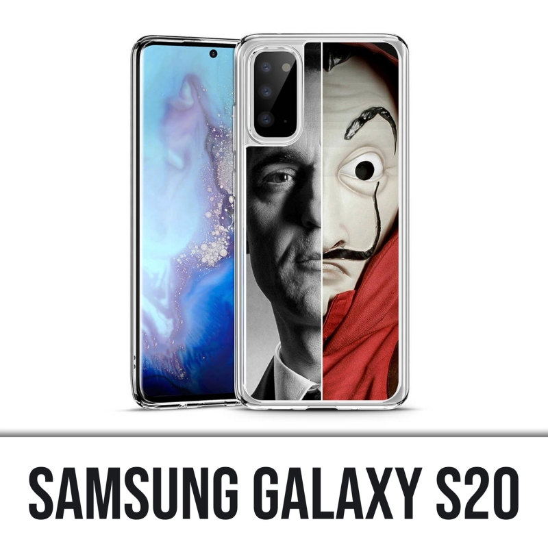 Funda Samsung Galaxy S20 - Casa De Papel Berlin Split Mask