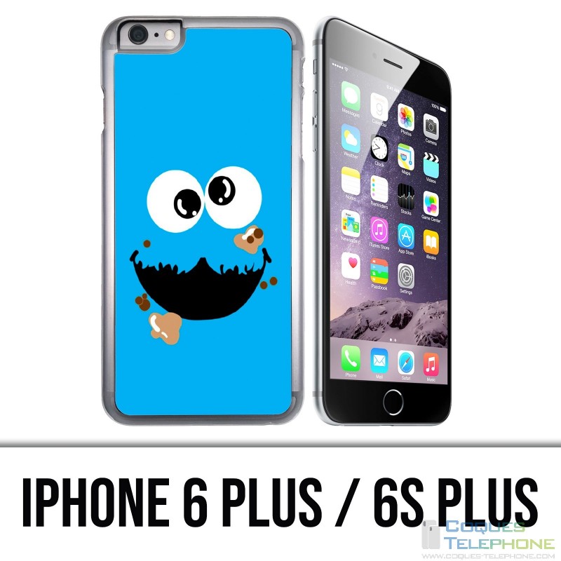 Custodia per iPhone 6 Plus / 6S Plus - Cookie Monster Face