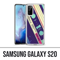Funda Samsung Galaxy S20 - Casete de audio Sound Breeze