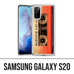 Coque Samsung Galaxy S20 - Cassette Audio Vintage Gardiens De La Galaxie