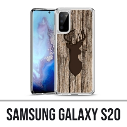 Coque Samsung Galaxy S20 - Cerf Bois