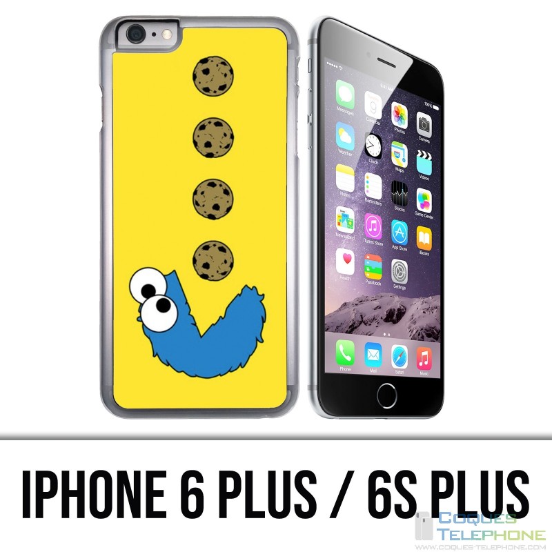 Funda para iPhone 6 Plus / 6S Plus - Cookie Monster Pacman