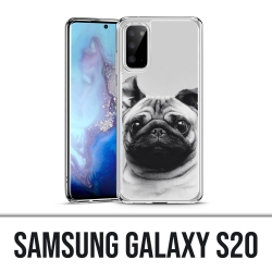 Coque Samsung Galaxy S20 - Chien Carlin Oreilles