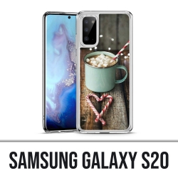Coque Samsung Galaxy S20 - Chocolat Chaud Marshmallow