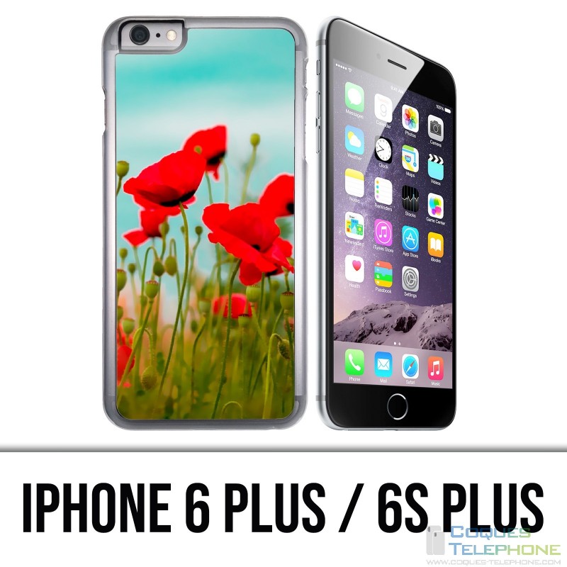 Coque iPhone 6 Plus / 6S Plus - Coquelicots 2