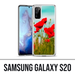 Samsung Galaxy S20 Hülle - Mohn 2
