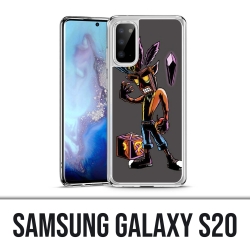 Coque Samsung Galaxy S20 - Crash Bandicoot Masque