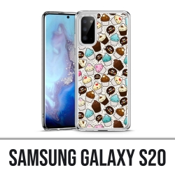 Samsung Galaxy S20 Hülle - Kawaii Cupcake