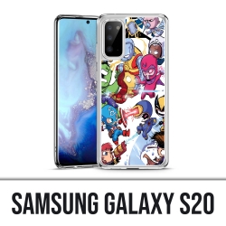 Samsung Galaxy S20 Hülle - Süße Marvel Heroes