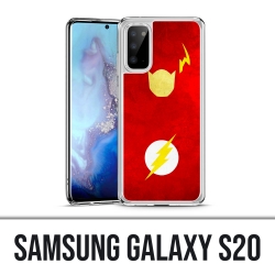 Samsung Galaxy S20 Hülle - Dc Comics Flash Art Design