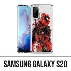 Samsung Galaxy S20 Hülle - Deadpool Paintart