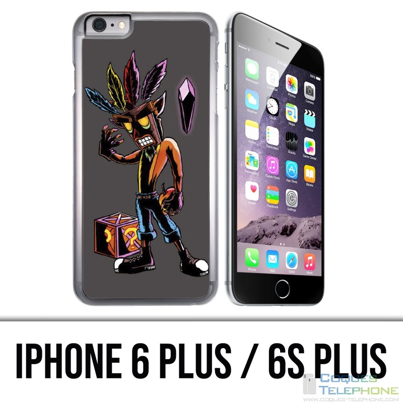 Custodia per iPhone 6 Plus / 6S Plus - Maschera Crash Bandicoot