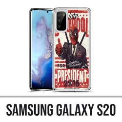 Coque Samsung Galaxy S20 - Deadpool Président